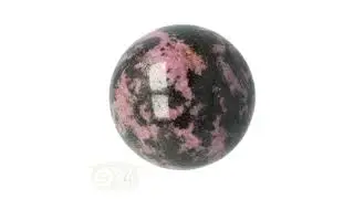 Rhodoniet  bol Nr 4    &Oslash; 5,21 cm -  Edelstenen bol kopen