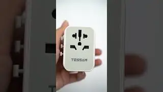 Travel Essentials | What&rsquo;s your next station | Tessan Travel Adapter (633FV)