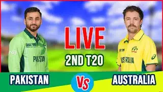 PAK Vs AUS🔴LIVE | 2ND T20 | Live Cricket Score| The Crowd Talk |