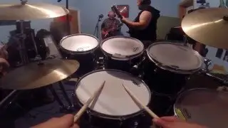 Drum POV of Messing with the kid - Rory Gallagher (Drum cover by UKDrummerDan)
