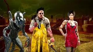 DBD | Survivor Gameplay vs Cannibal & Xenomorph & Wraith (No Commentary)