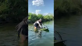Wipeout? Board stays cool. #rushwave #jetski #surfing #automobile #surfboard #electricsurfboard