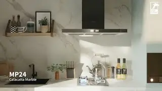 Kitchen Backsplash SPC Wall Panels & Acoustic Slat Panels - STEP GUARD Floors & Walls