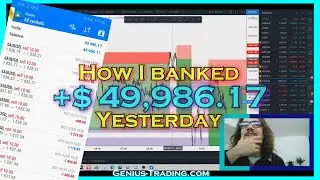 HOW I BANKED +$49,986.17 YESTERDAY TRADING XAU/USD (Gold) / SNIPER ENTRIES / Live Trade Breakdown