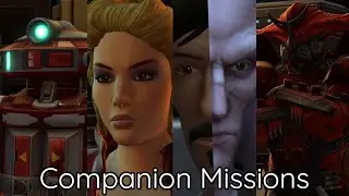Jedi Knight (Mostly Dark Side) All Companion Missions [SWTOR]