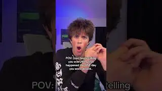 Почему это всегда происходит именно в тот день, когда я пропускаю школу? 🥲 Кто меня понимает?