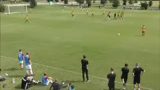 Dylan Hill scores for the Northampton Town under 16s