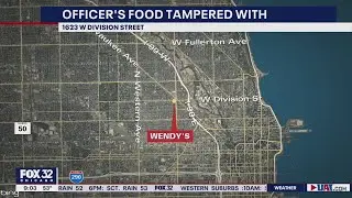 Chicago police officer served hair and dirt in food from Wendy's: CPD