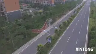 Green Energy Lighting - Solar Street Lights Lead the Future #xintong