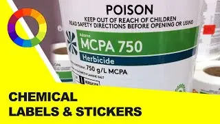Chemical Labels & Stickers Printing