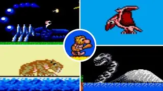Game n&deg;242 - Dinobasher Starring Big Nose the Caveman ( Master system ) All bosses