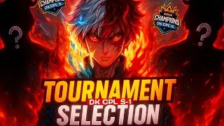 LIVE 1VS1🥇🏆 TOURNAMENT SELECTION OF DK CPL , THE 1VS1WAR IS BEING#FREEFIREMAX