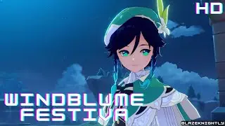 The Windblume Festival | ( GENSHIN IMPACT CUTSCENES )