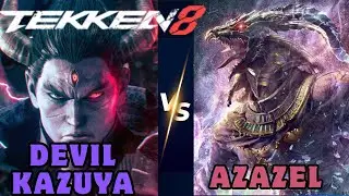 Devil Kazuya Vs Azazel | Tekken 8 Story Mode