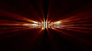 Volumetric light text animation using plugin | After Effects tutorial