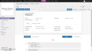 Purchase module Odoo 10