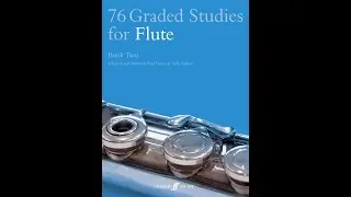76 Graded Studies for Flute [Book 2] : No.70 by Benoit Tranquille Berbiguier