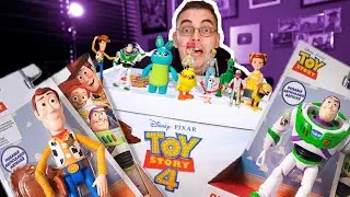 Abri TODOS OS BRINQUEDOS DE TOY STORY 4 da Mattel !