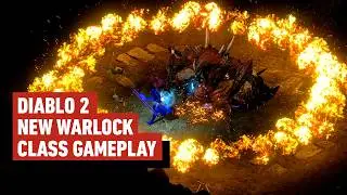 New Diablo 2 Resurrected Warlock Class Gameplay