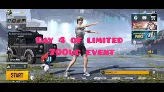 DAY 4| LIMITED 700 UC FREE, COLLECT DAILY REWARD