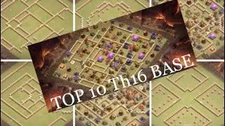 Best Top 10 Th16 Base with link // Th16 War Base / Legend Base 2024 💥 // Clash of Clans 🛡️
