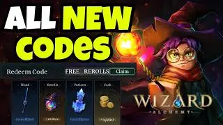 ALL NEW CODES FOR WIZARD ALCHEMY IN MAY 2026! | ROBLOX WIZARD ALCHEMY CODES