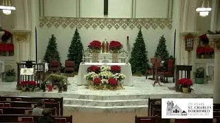 Live Stream Mass from St. Charles Borromeo Church - Pikesville, MD
