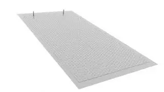 Pillow Plate or Dimple Plate single embossed