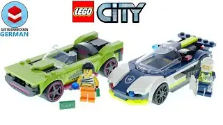 LEGO City 60415 Verfolgungsjagd mit Polizeiauto und Muscle Car &ndash; LEGO Speed Build