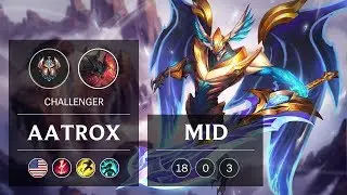 Aatrox Mid vs Twisted Fate - NA Challenger Patch 8.24