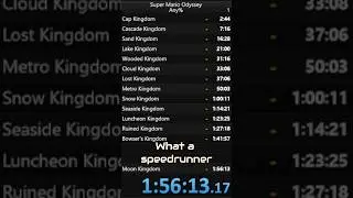 My First Ever Speedrun