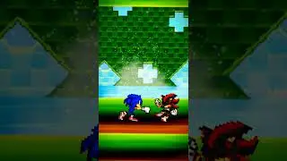 Sonic VS Shadow! #sonic #spriteanimations