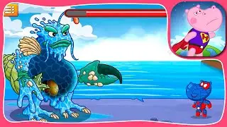 Hippo Superhero for Kids ❤ #17 | GAMES FOR KIDS | AnyGameplay