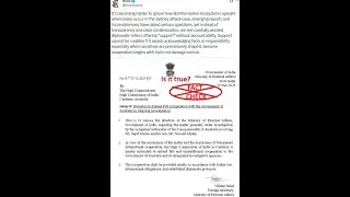 Did MEA India issue letter offering full cooperation to Australia's Bondi shooting probe? Truth