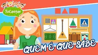Quem &eacute; que sabe (Formas Geom&eacute;tricas) 📐 | Tucantar - M&uacute;sica Infantil
