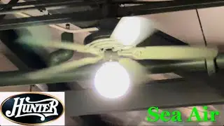 Потолочные вентиляторы Hunter Sea Air 52 дюйма (ремейк 2025 года)