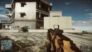 Battlefield 4 Recoil Control (Xbox One Gameplay)