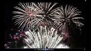 Музыкальный салют фейерверк Пиро-музыкальное шоу  (Кино,Nirvana,Ленинград)