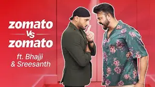 Бхаджи и Шрисант снова сражаются | Zomato против Zomato
