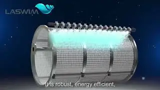 Laswim Advanced Rotary Drum Filter for Fish Farming