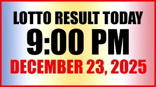 Lotto Result Today 9pm Draw December 23, 2025 Swertres Ez2 PCSO
