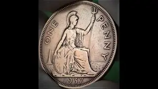 One Penny 1937, a beautiful coin, a beautiful coin,