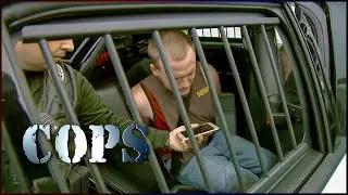 COPS REAL-LIFE ARREST: Fugitive Says Goodbye To Pregnant Girlfriend