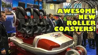 Awesome NEW Roller Coaster & Ride Vehicles Revealed at IAAPA Amusement Park Trade Show 2017