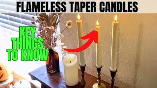 Flameless Taper Candles with remote 5plots Amazon Review