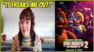 Почему аниматроник Марионетка из Five Night&rsquo;s at Freddy&rsquo;s 2 так пугает Пайпер Рубио! #fnaf #fnaf2