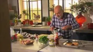 De dagschotel - Zalmburger met homemade ketchup