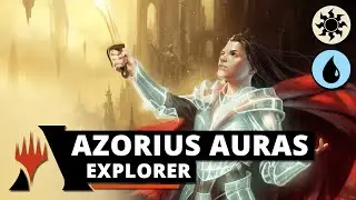 🛡 ETHEREAL ARMOR &rarr; Azorius Auras no Explorer! (Magic Arena)