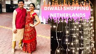 Diwali In Netherlands | शुभ दीपावली| Diwali Shopping Vlog|Diwali Gift Ideas| Diwali Home Decor Ideas