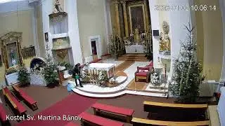 Farnost Bánov - Kostel Sv. Martina Bánov